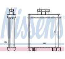 NISSENS 73654 RADIATORS SKODA FABIA 99-