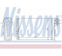 NISSENS 71152 RADIATORS I/H CITROEN C5 00-