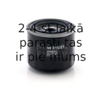 Eļļas filtrs MANN-FILTER W 811/81