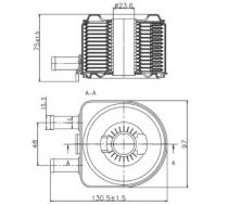 Eļļas radiators, Motoreļļa NRF 31735