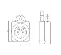 Eļļas radiators, Motoreļļa NRF 31304