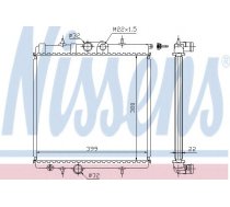 Radiators, Motora dzesēšanas sistēma NISSENS 63708A