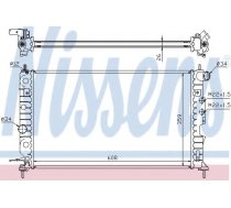 Radiators, Motora dzesēšanas sistēma NISSENS 630121