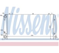 Radiators, Motora dzesēšanas sistēma NISSENS 604361