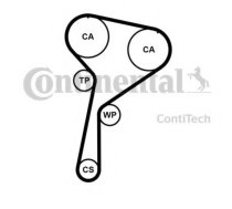 Zobsiksnas komplekts CONTITECH CT1184K1