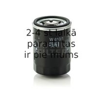 Eļļas filtrs MANN-FILTER W 610/1