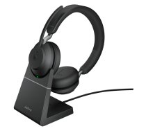Jabra Evolve2 65 UC Stereo, with stand, USB-A (26599-989-989)