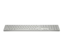 HP 970 Programmable Wireless Keyboard - Backlit - White/Silver - US ENG (3Z729AA#ABB)