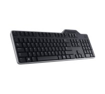 DELL US/European (QWERTY) KB-813 Smartcard Reader USB Keyboard Black (580-18366)