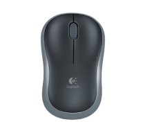 LOGITECH Wireless Mouse M185 - Swift Grey - EWR2 (910-002235) (910-002235)