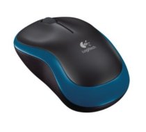 LOGITECH M185 cordless Notebook Mouse USB black blue (910-002239)