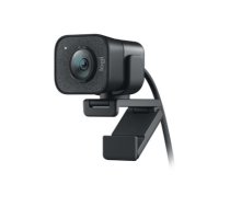 Logitech StreamCam, 1080p/60 fps, Autofocus, Dual omnidirectional mic with noise reduction filter, 150 g, Graphite color. (960-001281)