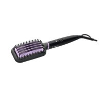 PHILIPS Heated Straightening Brush BHH880/00, with a ceramic coating, and a heated and nylon bristle design for optimal results. Equipped with a thermo sensor for Even Heat Distribution (EHD), and featuring 2 temperature settings. (BHH880/00)