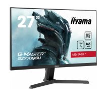 Iiyama G-MASTER Red Eagle G2770QSU-B1 - LED monitor - 27 - 2560 x 1440 WQHD @ 165 Hz - Fast IPS - 400 cd / m² - 1000:1 - HDR400 - 0.5 ms - HDMI, DisplayPort - speakers - matte black (G2770QSU-B1)