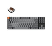 Keychron K1 Max RGB - US Layout - Hot-Swappable Low Profile Wireless Keyboard with Gateron Brown Switches (K1M-H3)
