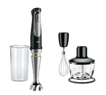 BRAUN Hand blender MQ 7025X, 1000W, 0.6L, ActiveBlade, SmartSpeed, Inox/Black (MQ7035X)