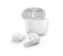 Philips True Wireless Headphones TAT2236WT/00, IPX4 water protection, Up to 18 hours play time, White (TAT2236WT/00)