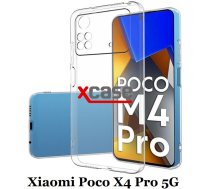 X-Line Xiaomi Poco X4 Pro 5G Ultra Slim plāns 0.3 mm Telefona Apvalks Caurspīdīgs Maciņš Vāciņš Soma Maks Cover Bampers Case