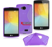 X-Line LG Optimus F60 D390N/D392 Silikona Apvalks Violets (Silicone Case Purple) + Aizsargplēve ekrānam!