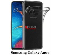 X-Line Samsung Galaxy A20e Ultra Slim plāns 0.3 mm Telefona Apvalks Caurspīdīgs Maciņš Vāciņš Soma Maks Cover Bampers Case