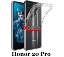 X-Line Huawei Honor 20 Pro Ultra Slim plāns 0.3 mm Telefona Apvalks Caurspīdīgs Maciņš Vāciņš Soma Maks Cover Bampers Case