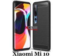 X-Line Xiaomi Mi 10 / Mi 10 Pro Slim Triecienizturīgs Maciņš Apvalks Vāciņš Soma Maks Cover Bampers Melns (Shockproof Case Black)