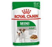 Royal Canin SHN MINI ADULT WET 12x85g Cena norādīta par 1gb. - Konservi mazo šķirņu suņiem līdz 10 kg. Ideāls vecumam no 10 mēnešiem līdz 12 gadiem