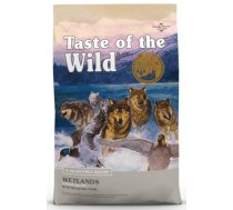 TOW Taste Of The Wild Wetlands Canine Dog Formula 12.2 kg Cena norādīta par 1 gb. un ir spēkā pasūtot 2 gb. - Bezgraudu pilnvērtīga sausā barība suņiem ar pīles cepeti