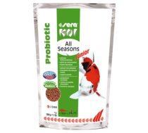 SERA Koi Junior All Seasons Probiotic 500g - Profesionāla barība ar probiotikām dīķu zivīm