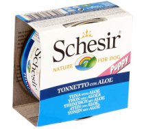 Schesir Puppy Tuna & Aloe 150g - Tuncis un alveja želejā kucēniem