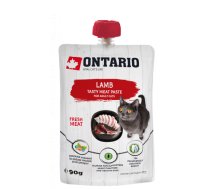 ONTARIO Lamb Fresh Meat Paste - gardums kaķiem 90g - Gardums kaķiem - svaigas jēra un vistas gaļas pasta