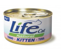 LIFE CAT KITTEN TUNA - konservi kaķēniem 6 x 85g - Pilnvērtīgi konservi kaķēniem ar tunci