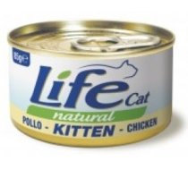LIFE CAT KITTEN CHICKEN - konservi kaķēniem 6 x 85g - Pilnvērtīgi konservi kaķēniem ar vistu