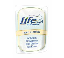 LIFE CAT Naturale Pouch KITTEN CHICKEN - konservi kaķēniem 6 x 70g - Pilnvērtīgi konservi kaķēniem ar vistas gaļu