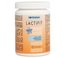 Diafarm LACTIFIT LACTIC OMEGA 3 FISHOIL  piena tabletes kaķiem N100 - Papildbarība ar zivju eļļu kaķiem -garšīga, bagātināta ar B grupas vitamīniem, mikroelementiem un olbaltumvielām.     Palīdz uzturēt kuplu un veselīgu apmatojumu