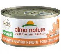 ALMO NATURE HFC Natural Cat With Chicken & Pumpkin - konservi kaķiem 12 x 70g - Konservi ar vistu un ķirbi kaķiem