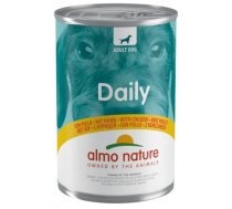 ALMO NATURE Daily Dog With Chicken - konservi suņiem 400g Cena norādīta par 1 gb. un ir spēkā pasūtot 6 gb. - Pilnvērtīga mitrā barība ar vistu pieaugušiem suņiem