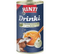 Rinti Drinki Ente with Duck - zupa suņiem 6 x 185ml - Mazkaloriju zupa - uzkoda suņiem, ar pīles gaļu