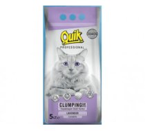 QUIK-BENTONITE CAT LITTER LAVANDER - cementējošas smiltis kaķu tualetei 5L - Cementējošas smiltis ar lavandas aromātu