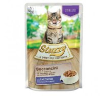 Stuzzy Cat Sterilized Turkey 6 x 85g - konservi sterilizetiem kaķiem ar tītaru gaļu mercē