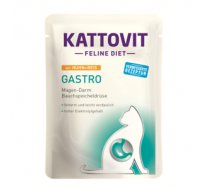 Kattovit Gastro Huhn & Rice 24 x 85g - Konservi ar mājputnu gaļu un rīsiem, kaķiem ar gremošanas sistēmas problēmām