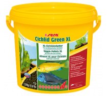 Sera Cichlids Green XL 10l (3.6kg) - Zaļā barība ar Spirulīnu lielākiem zālēdājiem cichlidiem