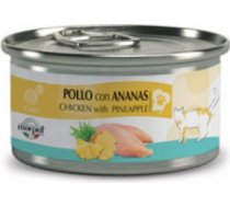 Marpet Chef Cat Chicken with Pineapple - konservi kaķiem 12 x 80g - Konservi ar vistas gaļu un ananasu