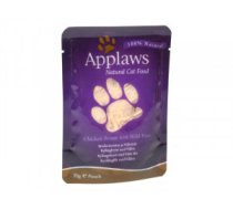 Applaws Cat Chicken Breast with Wild Rice 6 x 70g - konservi kaķiem vistas krūtiņa ar savvaļas rīsiem buljonā