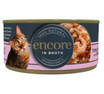 Encore Cat Tuna with Shrimp 6 x 70g - konservi kaķiem ar tunča fileju un garnelēm
