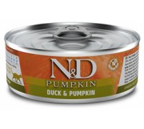 FARMINA N&D NATURAL & DELICIOUS Cat Duck Pumpkin 6 x 70g - Konservi kaķiem