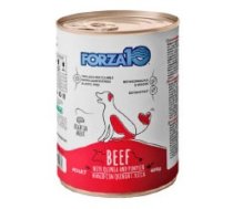 Forza10 Maintenance konservi suņiem ar LIELLOPU gaļu, kvinoju un ķirbi 400g Cena norādīta par 1 gb. un ir spēkā pasūtot 6 gb. - Pilnvērtīga konservēta barība suņiem