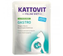 Kattovit Gastro ar tītaru un rīsiem 12 x 85g - Konservi kaķiem ar gremošanas trakta problēmām