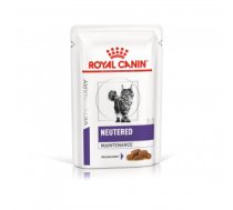 Royal Canin VHN Neutered Maintenance Cat in Gravy 12 x 85g - Pilnvērtīga konservēta barība kaķiem - no sterilizācijas līdz 7gv