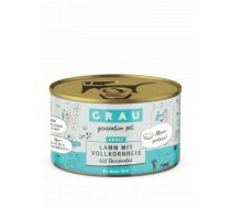 GRAU Lamm mit Vollkornreis 200g - Ar jēra gaļu un brūnajiem rīsiem